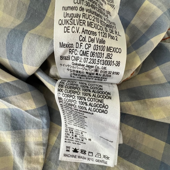 Quicksilver Modern Button Up Short sleeved shirt - Picture 2 of 4